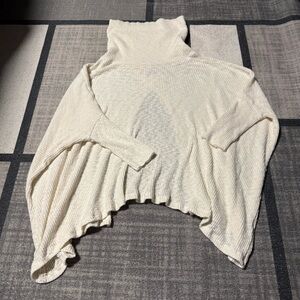 Free People Beach World Traveler Split Back Sweater